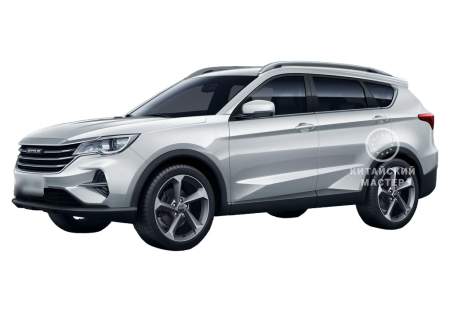 Джетур X70 1, рестайлинг SUV